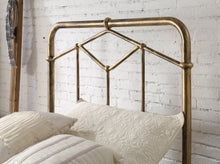 Load image into Gallery viewer, AXTON Metal Bed - Sand Blast Black Or Antique Bronze Finish
