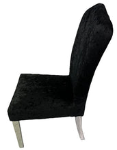 Load image into Gallery viewer, Alice Chair (Chrome Legs) - Available in Black or Dark Grey
