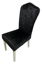 Load image into Gallery viewer, Alice Chair (Chrome Legs) - Available in Black or Dark Grey
