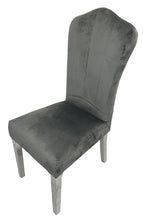 Load image into Gallery viewer, Alice Chair (Chrome Legs) - Available in Black or Dark Grey
