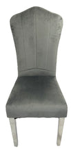 Load image into Gallery viewer, Alice Chair (Chrome Legs) - Available in Black or Dark Grey
