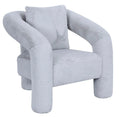 Angel Fluffy Grey Comfort Chair