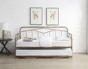 AXTON Guest/Day Bed Frame - Sand Blast Black Or Antique Bronze