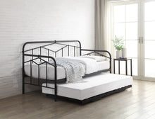 Load image into Gallery viewer, AXTON Metal Bed - Sand Blast Black Or Antique Bronze Finish
