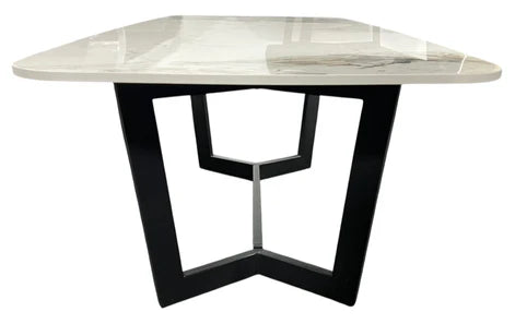 Jessica Ceramic Unique Kata Gold Range - Dining Table (150cm or 180cm) & Matching Coffee Table (120cm) Option