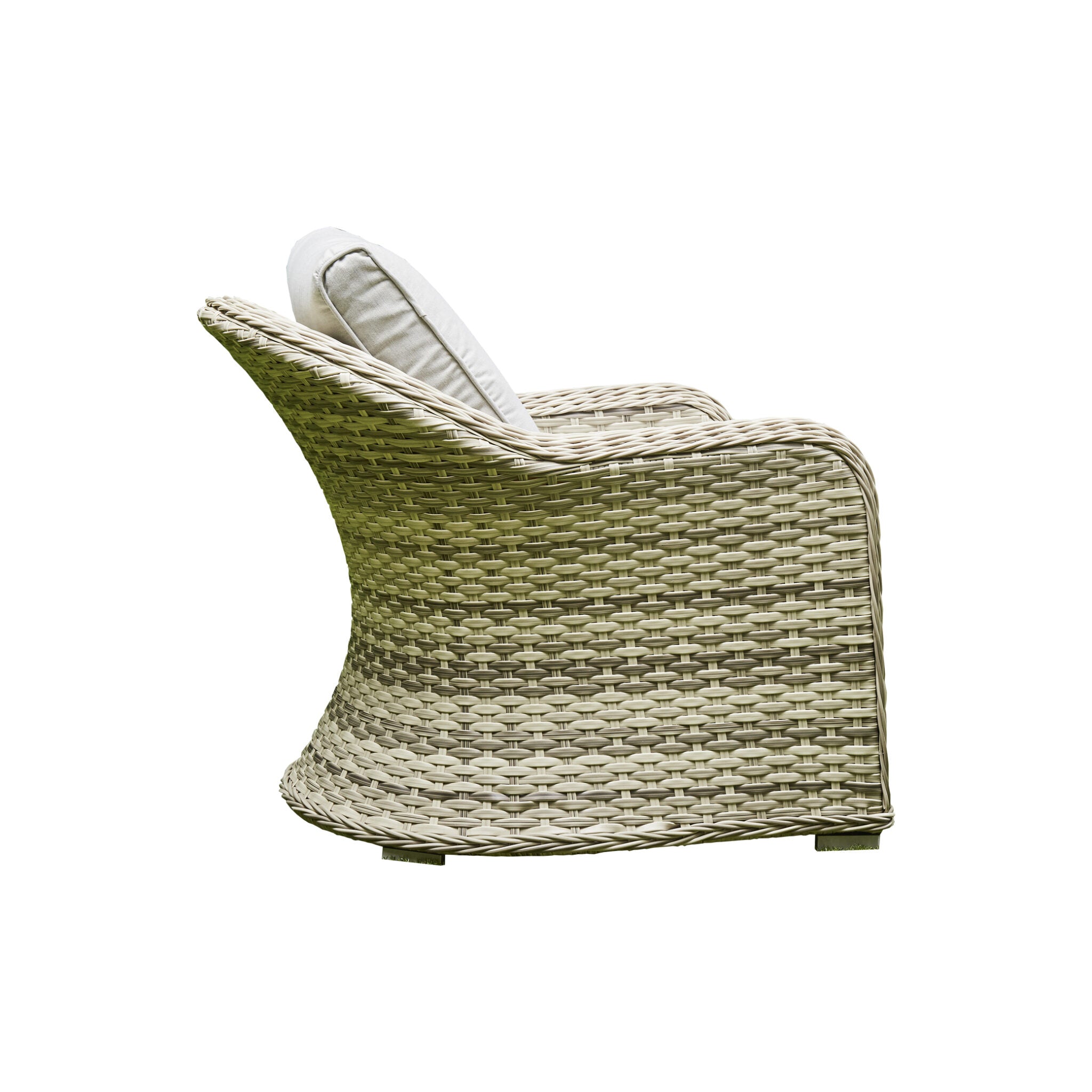 Outdoor - Lounge Set - 3-Seater Sofa, Two Armchairs & a Sleek Design Coffee Table