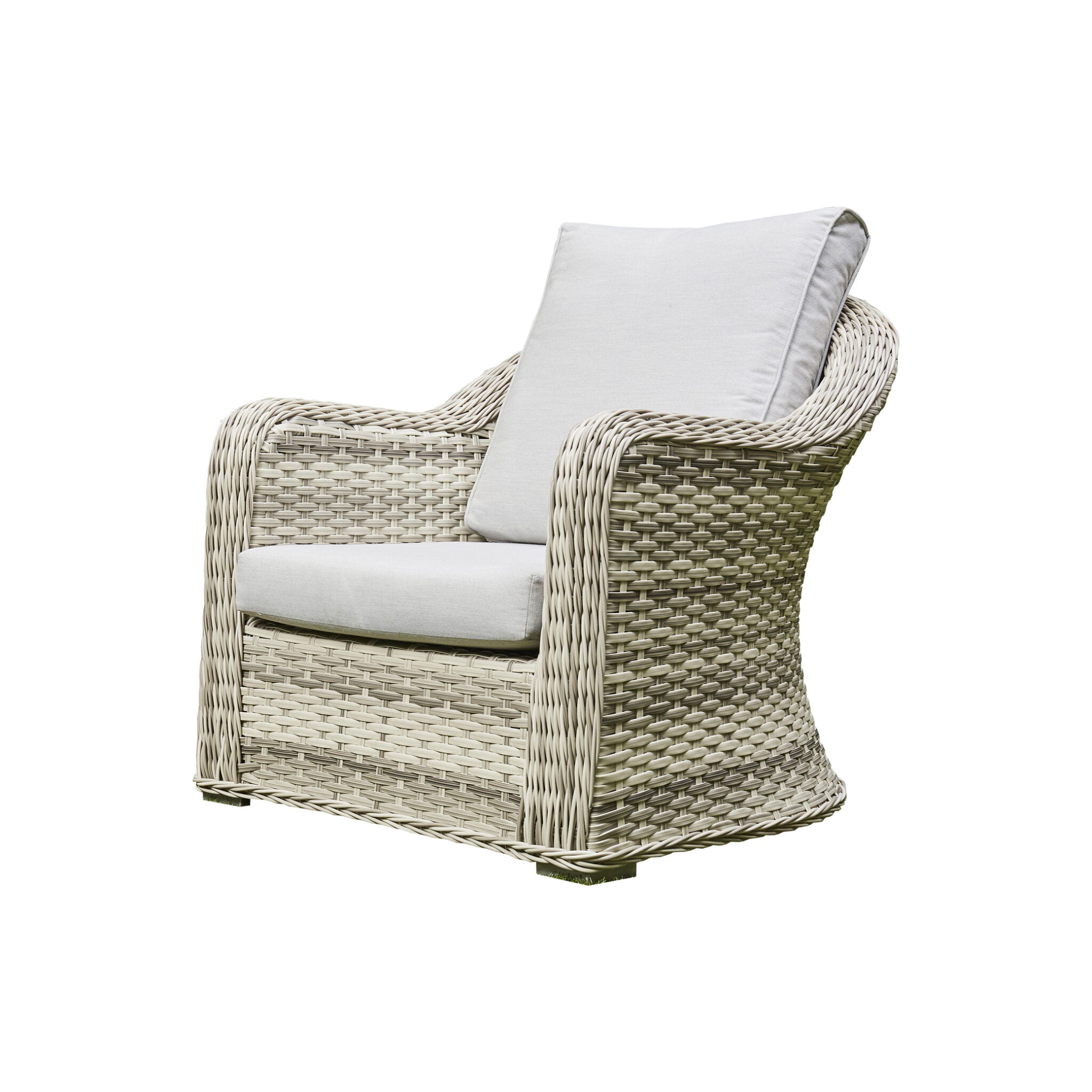 Outdoor - Lounge Set - 3-Seater Sofa, Two Armchairs & a Sleek Design Coffee Table