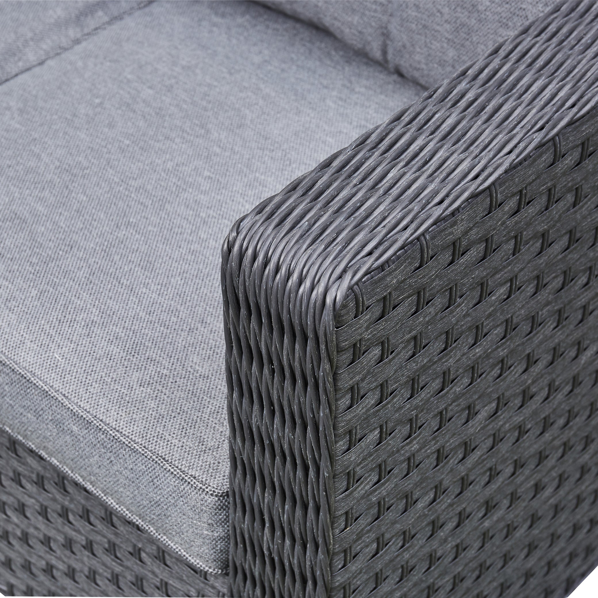 Outdoor - Corner Sofa Set with Ice Bucket - Available in Brown or Grey
