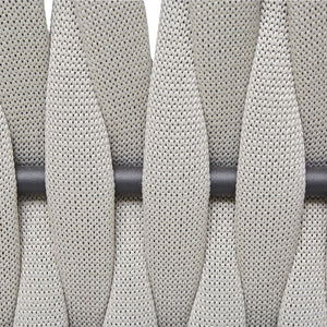 Outdoor - Aluminium & Rope Lounge Set - Grey