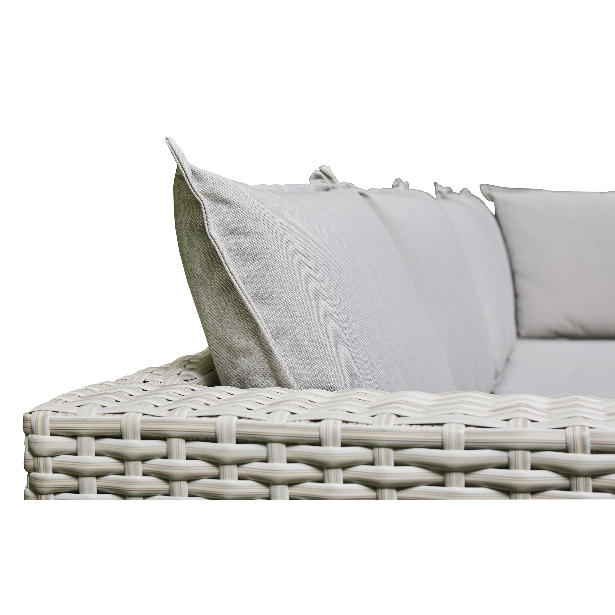 Outdoor - The  Rising Firepit Dining Set in Grey