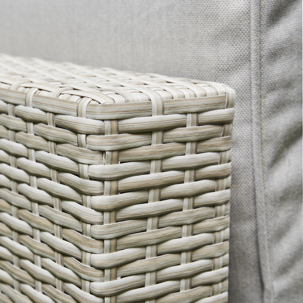 Outdoor - The  Rising Firepit Dining Set in Grey