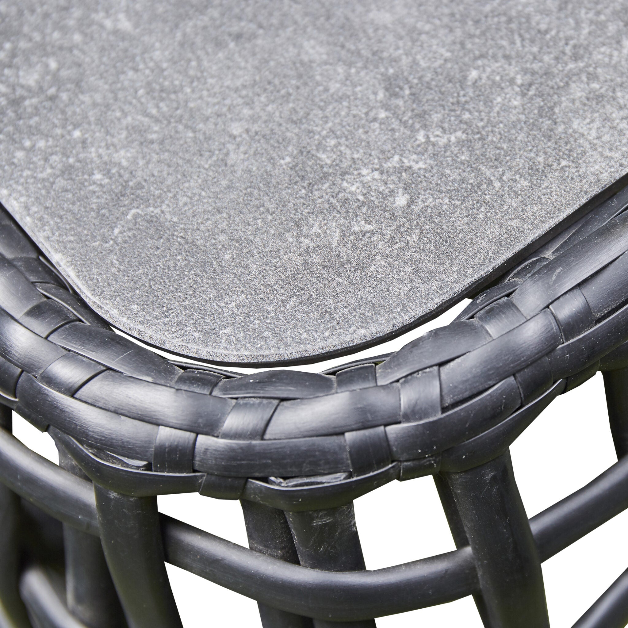 Outdoor - Rattan Corner Sofa Set - Grey or Black Available