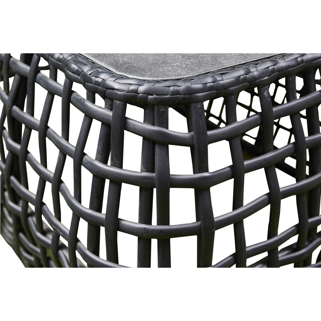 Outdoor - Rattan Corner Sofa Set - Grey or Black Available