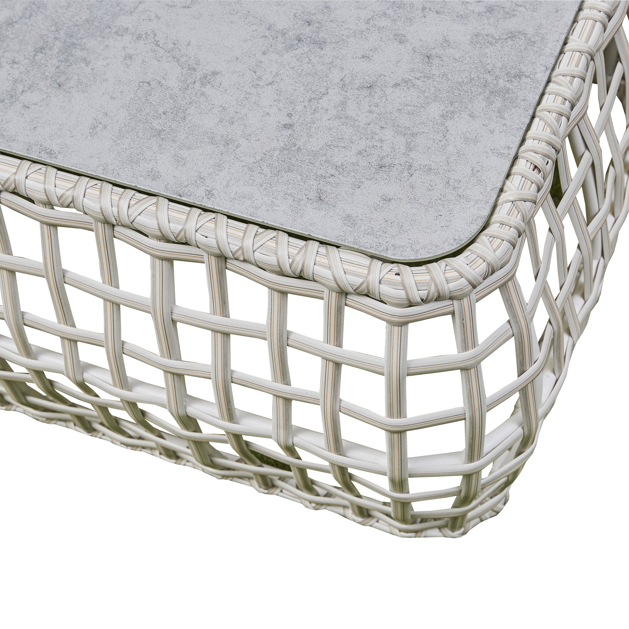 Outdoor - Rattan Corner Sofa Set - Available in Grey or Black