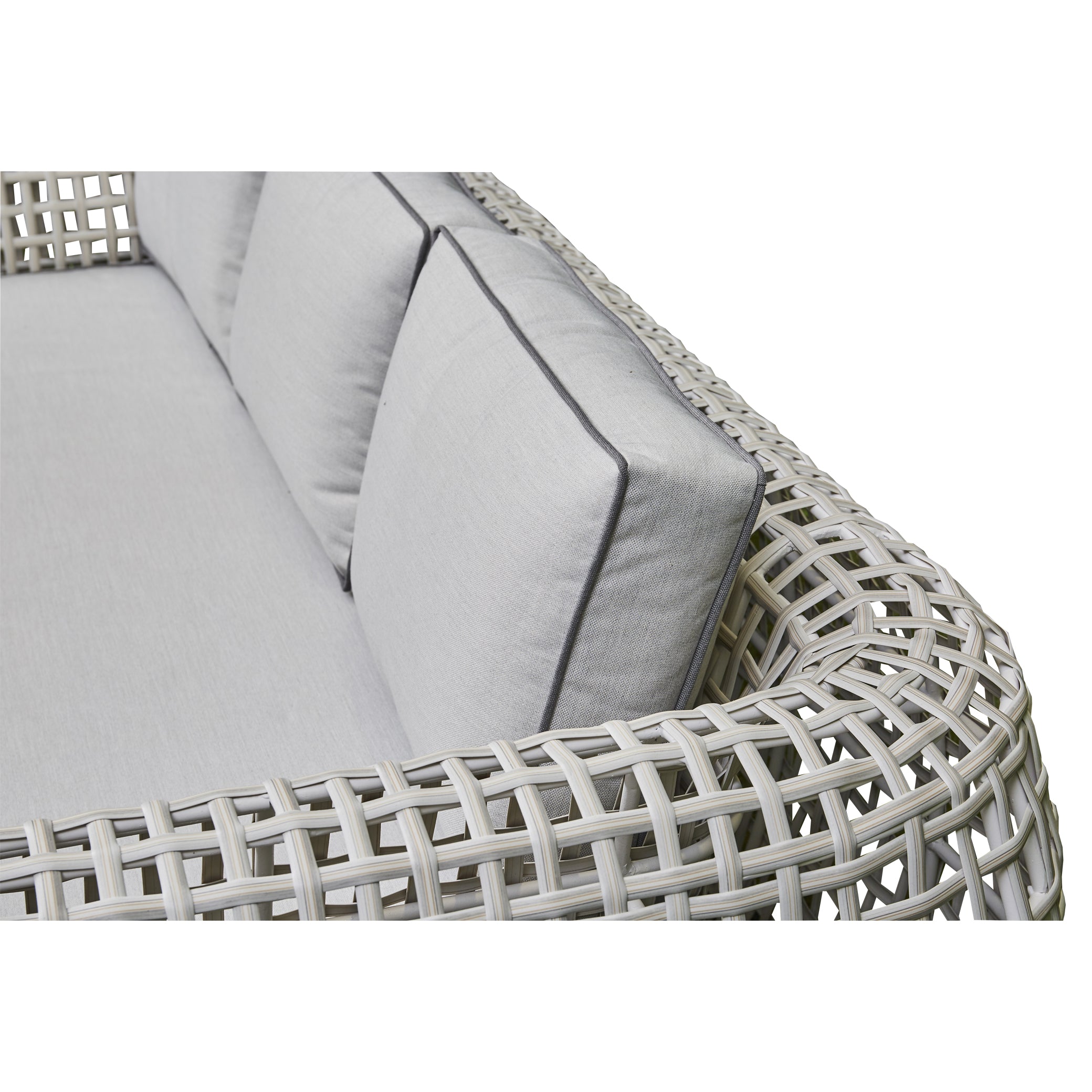 Outdoor - Rattan Corner Sofa Set - Available in Grey or Black