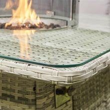 Load image into Gallery viewer, Outdoor - The Firepit Dining Set - Grey
