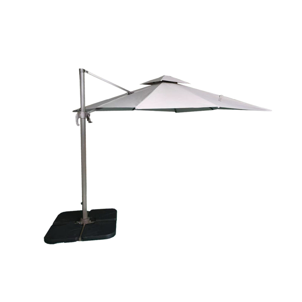 Outdoor - Stylish Parasol - Avaiable in Light Grey, Medium Grey, Dark Grey or Biege