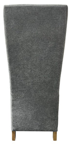 Berry Dining Chair With Wooden Legs - Available in Grey or Mixed Brown
