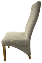 Load image into Gallery viewer, Berry Dining Chair With Wooden Legs - Available in Grey or Mixed Brown
