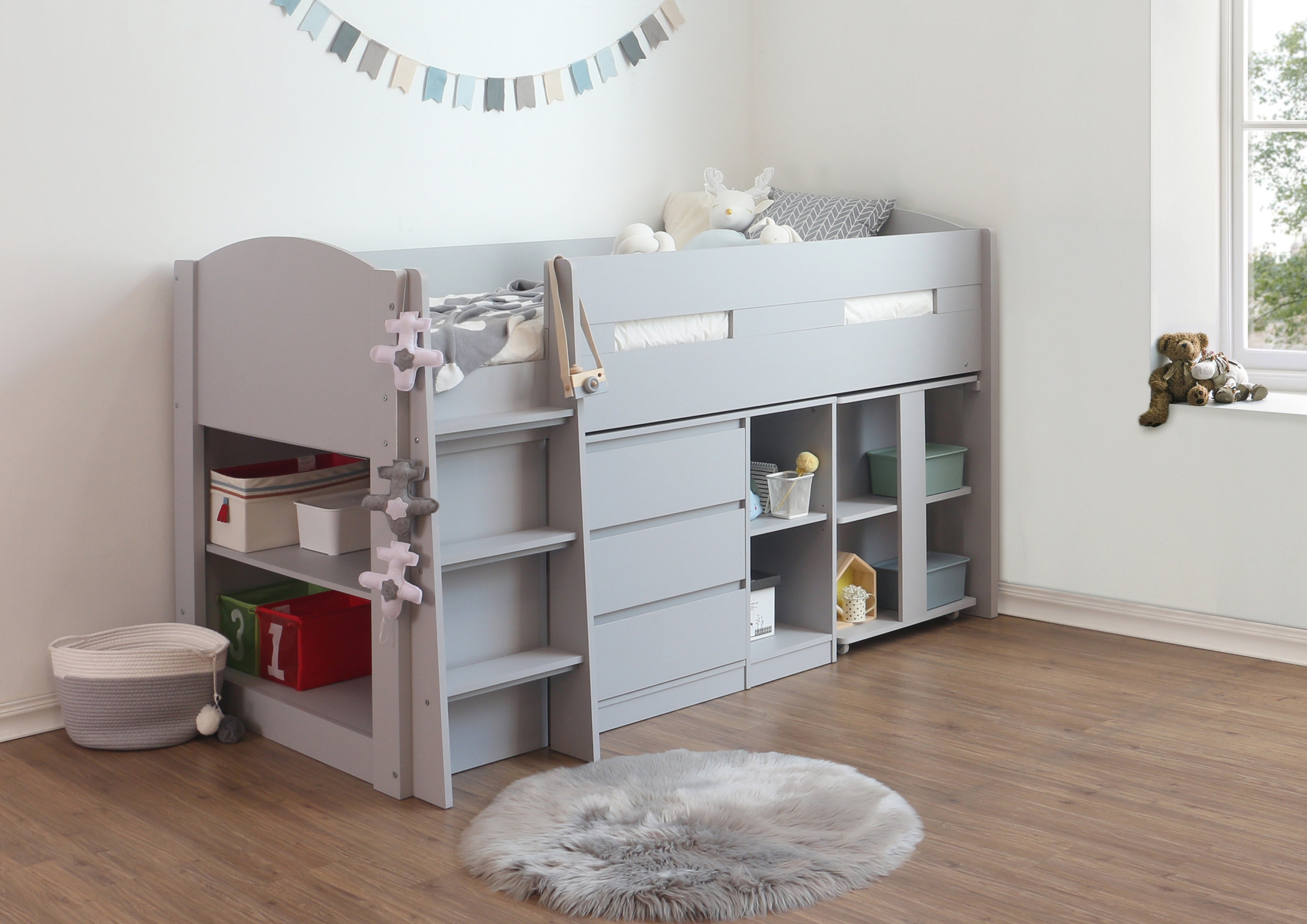 BILLIE MID SLEEPER - Grey or White Available
