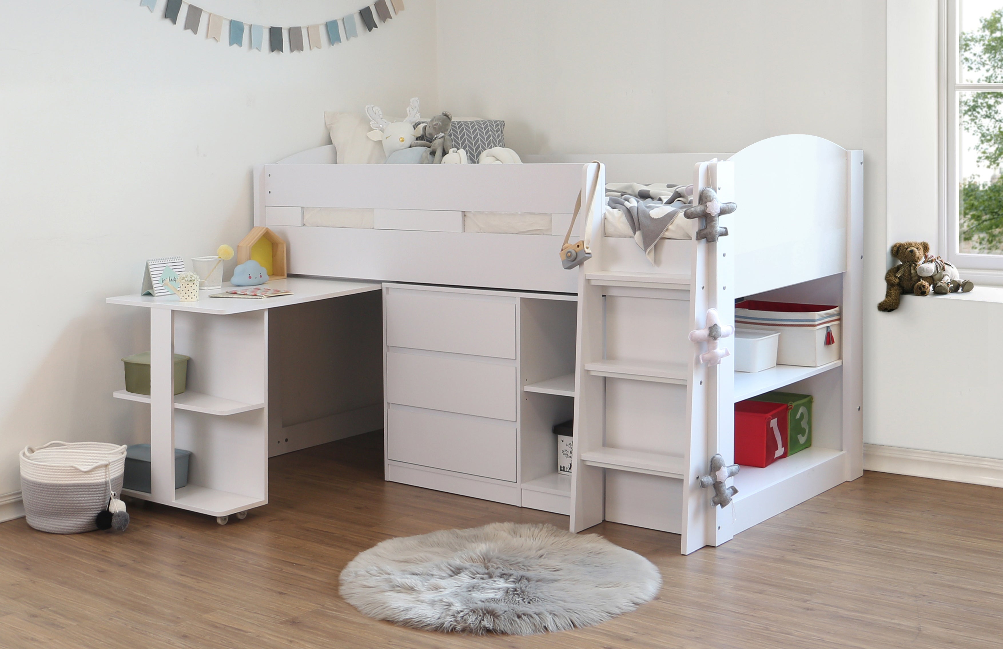 BILLIE MID SLEEPER - Grey or White Available