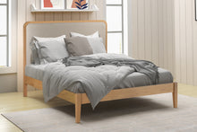 Load image into Gallery viewer, BRYNFORD Wooden Bed - Herringbone Oak
