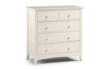 Load image into Gallery viewer, Camron Bedroom Range Stone White - Baby Cot, Baby Changing Station, 1  or 3 Drawer Bedside, 3+2 Chest, 4+2 Chest, 7 Drawer Narrow Chest, Combination Wardrobe, 2 Door Wardrobe, 3 Door Wardrobe, Desk, Dressing Table
