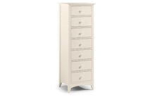 Load image into Gallery viewer, Camron Bedroom Range Stone White - Baby Cot, Baby Changing Station, 1  or 3 Drawer Bedside, 3+2 Chest, 4+2 Chest, 7 Drawer Narrow Chest, Combination Wardrobe, 2 Door Wardrobe, 3 Door Wardrobe, Desk, Dressing Table
