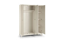 Load image into Gallery viewer, Camron Bedroom Range Stone White - Baby Cot, Baby Changing Station, 1  or 3 Drawer Bedside, 3+2 Chest, 4+2 Chest, 7 Drawer Narrow Chest, Combination Wardrobe, 2 Door Wardrobe, 3 Door Wardrobe, Desk, Dressing Table
