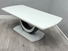 Load image into Gallery viewer, Texas Glass U Leg Coffee Table - 120 x 60(cm) - Available in White, Black, Grey or Cappuccino
