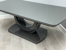 Load image into Gallery viewer, Texas Glass U Leg Coffee Table - 120 x 60(cm) - Available in White, Black, Grey or Cappuccino
