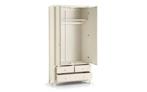 Camron Bedroom Range Stone White - Baby Cot, Baby Changing Station, 1  or 3 Drawer Bedside, 3+2 Chest, 4+2 Chest, 7 Drawer Narrow Chest, Combination Wardrobe, 2 Door Wardrobe, 3 Door Wardrobe, Desk, Dressing Table