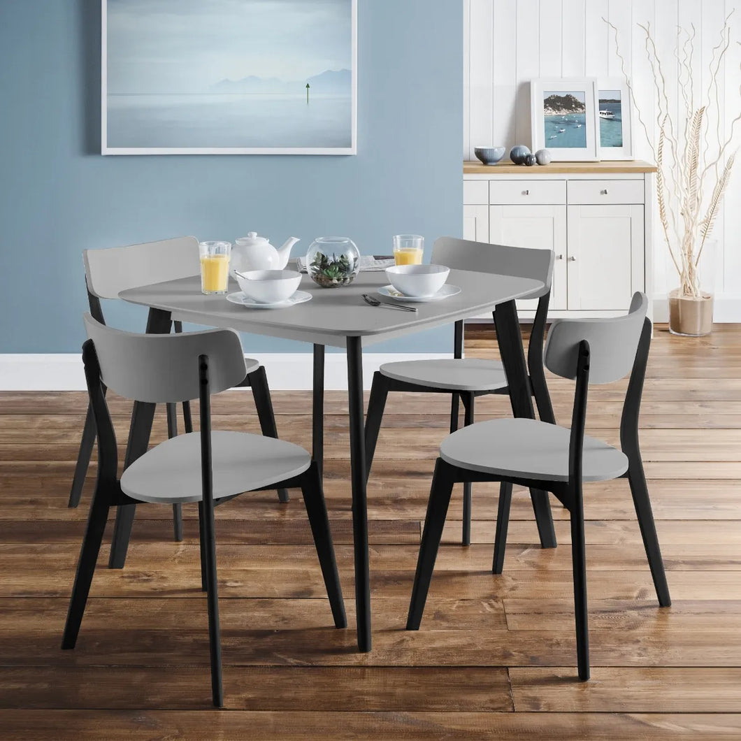 Casa Square Dining Table (90 x 90cm) - Available in Grey/Black or White