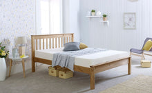 Load image into Gallery viewer, Chester Bed - Waxed Wood - Available in Single(3Ft), Small Double(4Ft), Double(4&quot;6Ft) &amp; KingSize (5Ft)
