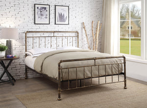 CILCAIN Metal Bed - Black & Silver Or Antique Bronze Finish Available