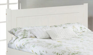 Clifton Bed - White - Available in Single(3Ft), Small Double(4Ft), Double(4"6Ft) & KingSize (5Ft)