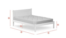 Load image into Gallery viewer, Clifton Bed - White - Available in Single(3Ft), Small Double(4Ft), Double(4&quot;6Ft) &amp; KingSize (5Ft)
