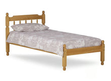 Load image into Gallery viewer, Colonial Spindle Bed - Availabe in Waxed Wood - Small Single (2&quot;6Ft), Single(3Ft), Small Double(4Ft), Double(4&quot;6Ft) &amp; KingSize (5Ft)
