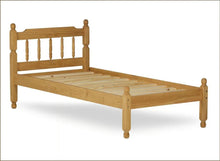 Load image into Gallery viewer, Colonial Spindle Bed - Availabe in Waxed Wood - Small Single (2&quot;6Ft), Single(3Ft), Small Double(4Ft), Double(4&quot;6Ft) &amp; KingSize (5Ft)
