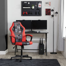 Load image into Gallery viewer, Star Wars Darth Vader / Trooper - Red Computer Gaming Chair
