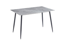 Load image into Gallery viewer, Oxford Ceramic Dining Table 1.2m - White, Grey or Black - Quilted Seating Option Available
