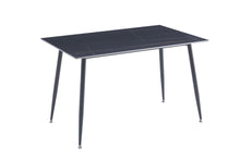 Load image into Gallery viewer, Oxford Ceramic Dining Table 1.2m - White, Grey or Black - Quilted Seating Option Available
