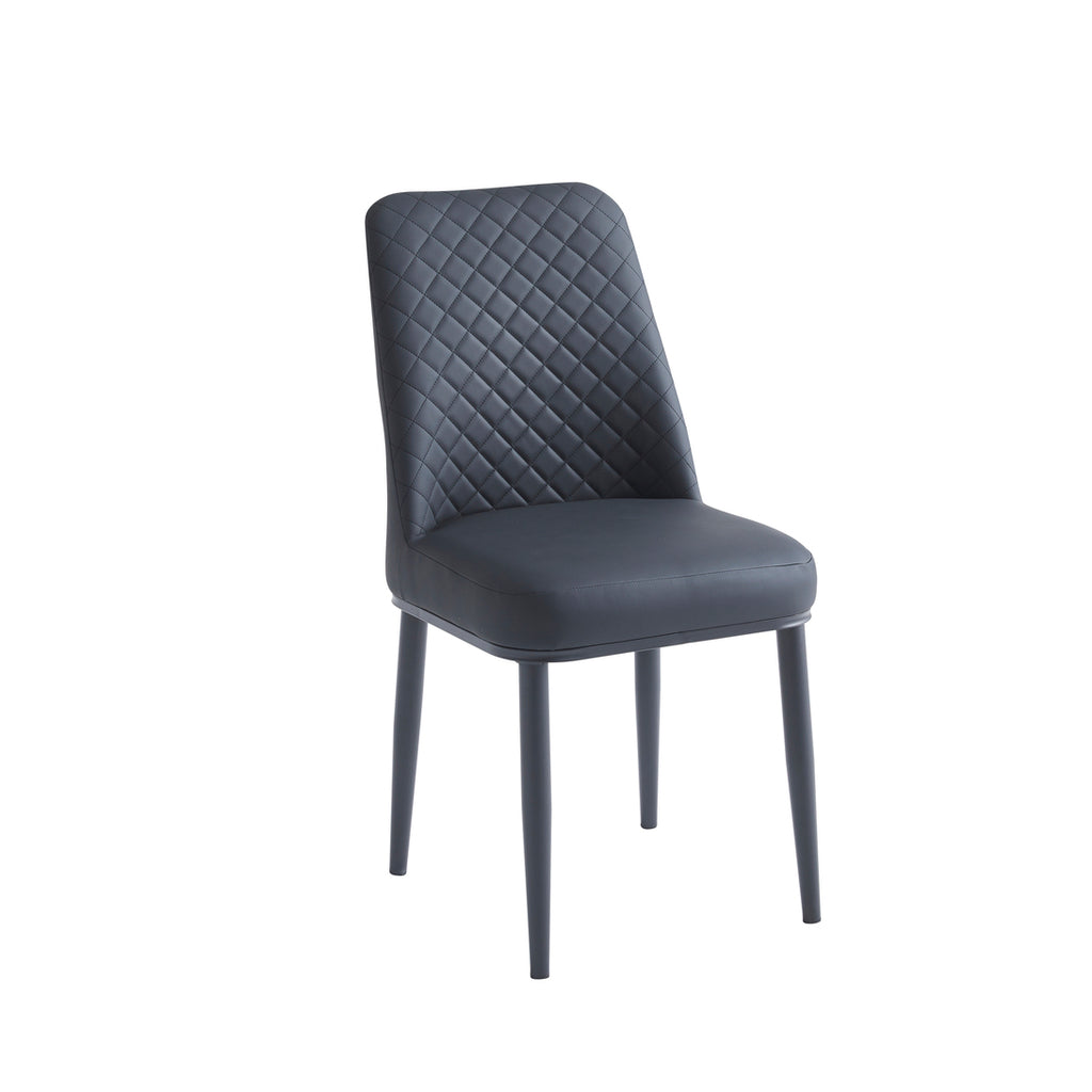 Oxford Ceramic Dining Table 1.2m - White, Grey or Black - Quilted Seating Option Available