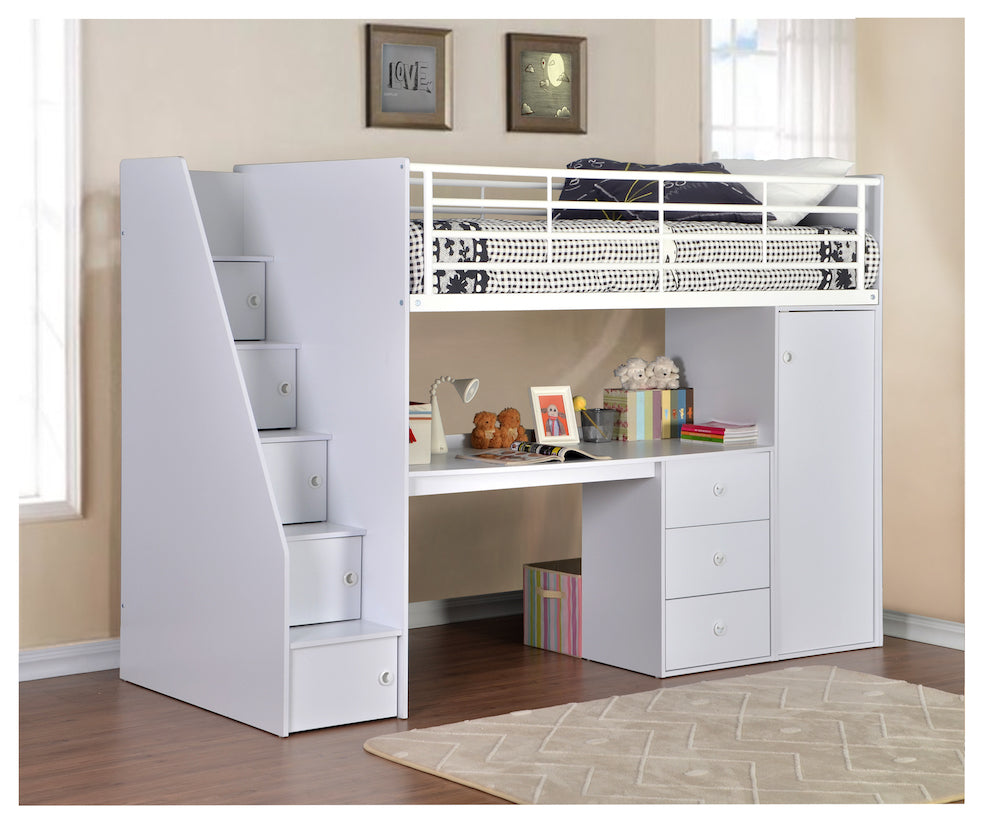 DAKOTA HIGH SLEEPER - White