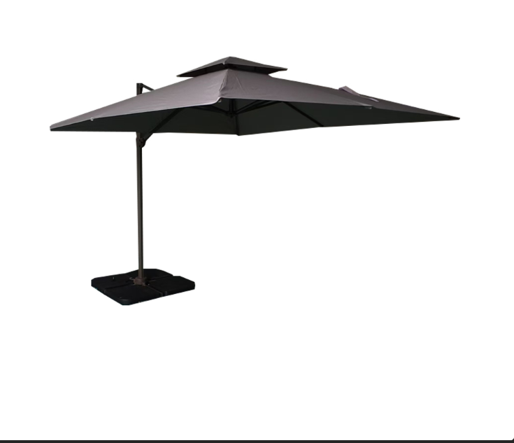 Outdoor - Stylish Parasol - Avaiable in Light Grey, Medium Grey, Dark Grey or Biege