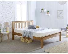 Load image into Gallery viewer, Dorset Bed - Waxed Wood - Available in Single(3Ft), Small Double(4Ft), Double(4&quot;6Ft) &amp; KingSize (5Ft) (Copy)
