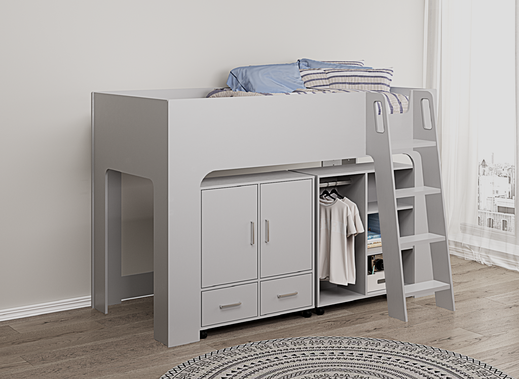 EDEN MID SLEEPER - Grey or White Available