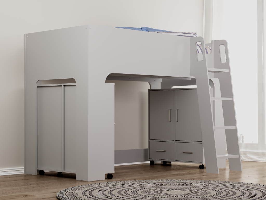 EDEN MID SLEEPER - Grey or White Available