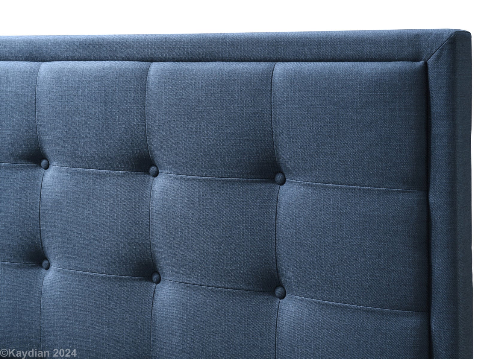 Gainford Standard Bed - Bolero Blue Steel, Mambo Stone Fabric or Bolero Natural - Available in Small Double, Double, KingSize