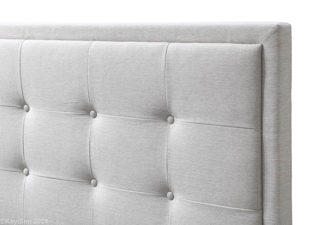 Gainford Standard Bed - Bolero Blue Steel, Mambo Stone Fabric or Bolero Natural - Available in Small Double, Double, KingSize